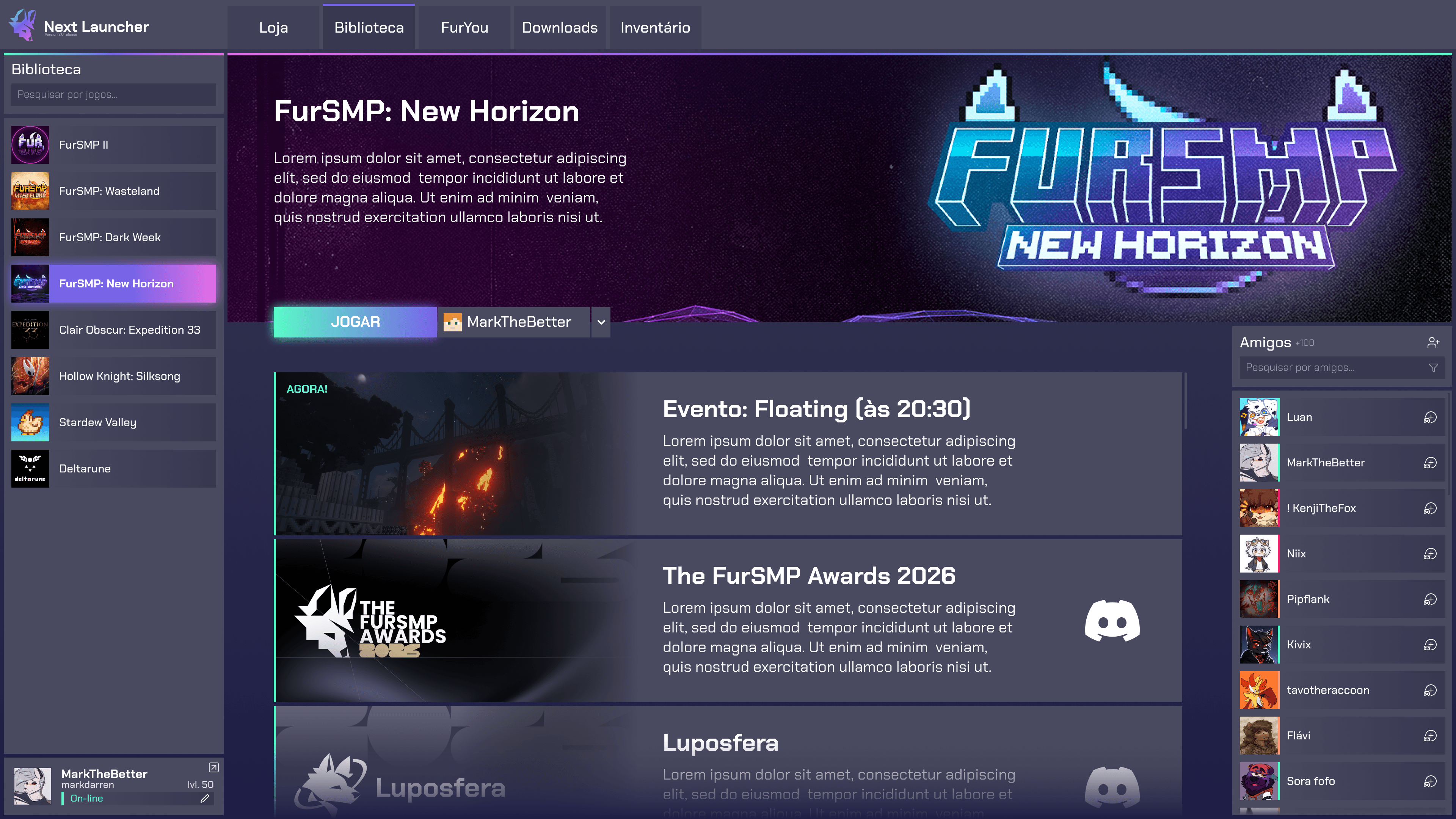 NextLauncher Mockup